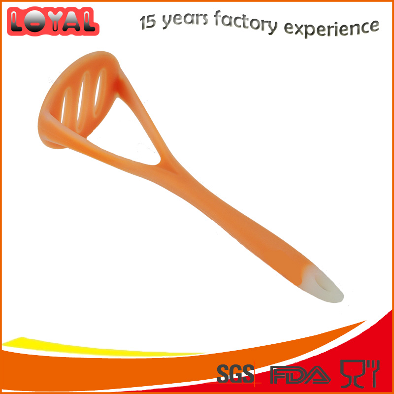 LY-KT0025 cooking utensil silicone potato masher