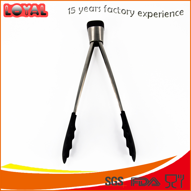 Heatproof cooking utensils silicone food tongs Heatproof cooking utensils silicone food tongs