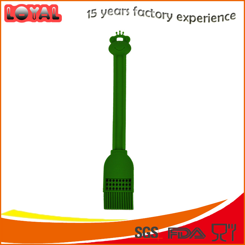 BBQ tool silicone brush with frog head BBQ tool silicone brush with frog head