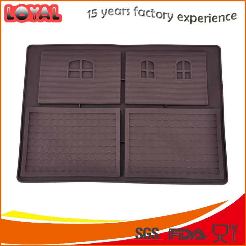 Rectangle chocolate mold silicone biscuit mold