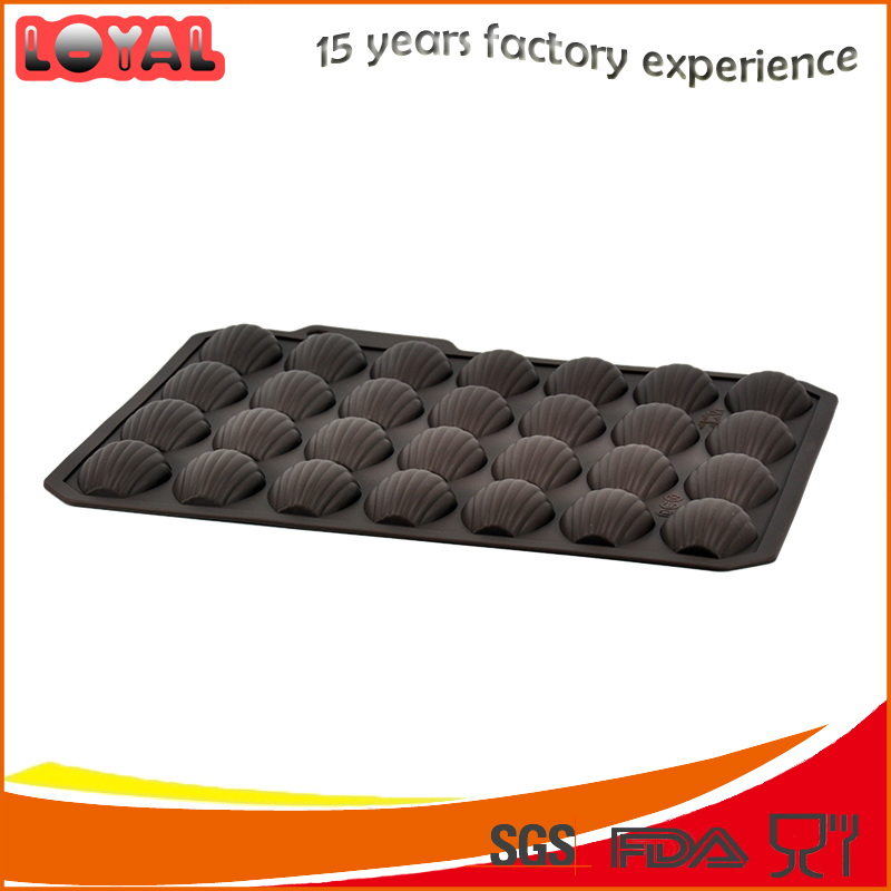 28 cavities shell shaped chocolate mold cookie baking mold