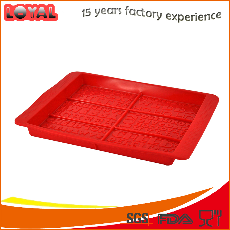 Merry Christmas silicone break apart chocolate mold cake baking mold