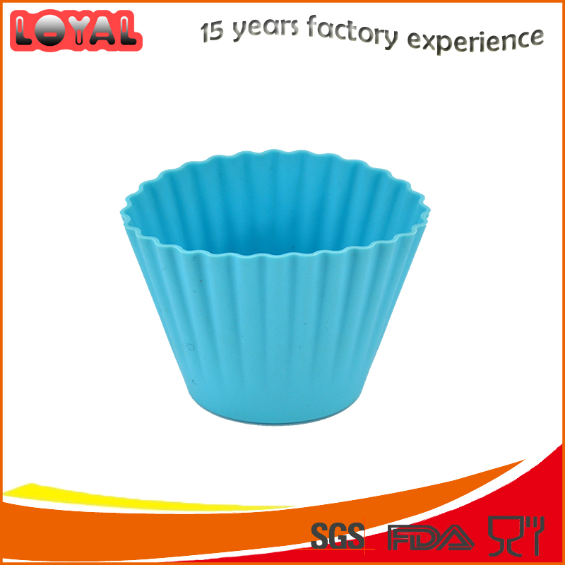Birthday party cupcake silicone dessert baking mold