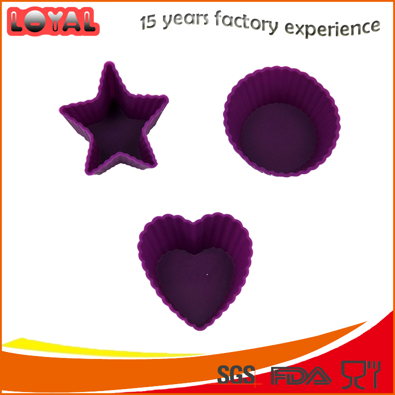 High quality multi styles silicone jelly pudding mold cookie baking mold