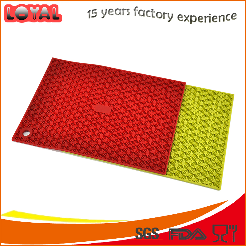 OEM design double sided silicone drying mat pot holder OEM design double sided silicone drying mat pot holder
