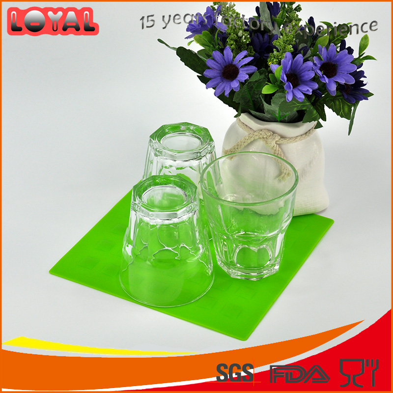 Washable anti-slip silicone coaster heat insulation pot holder Washable anti-slip silicone coaster heat insulation pot holder