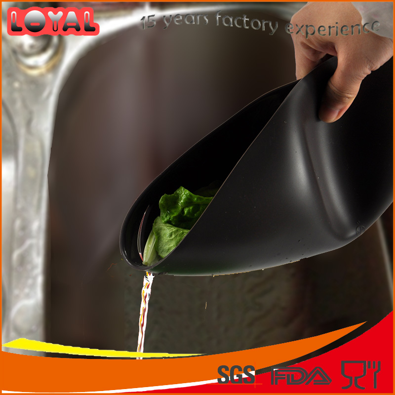 Multipurpose silicone basket colander fish steamer