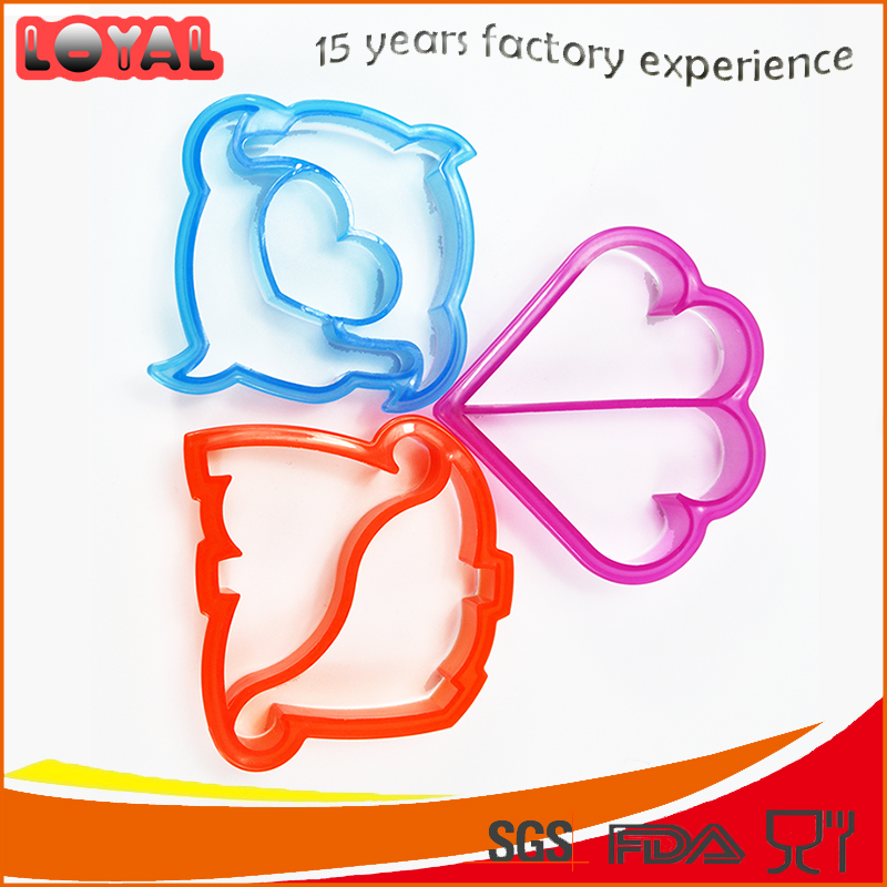 3件套多款式塑料三文治切模